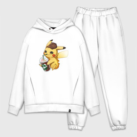 Мужской костюм хлопок OVERSIZE с принтом Пикачу в городе Новоалтайск,  |  | pikachu | pokemon | аниме | зверек | мультик | мультфильм | пика | пикачу | покемон | покемоны