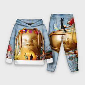 Детский костюм 3D (с толстовкой) с принтом TRAVIS SCOTT в городе Новоалтайск,  |  | america | astroworld | cactus jack | rap | travis scott | usa | wish you were here | америка | зарубежный реп | кактус джек | реп | сша | трэвис скотт