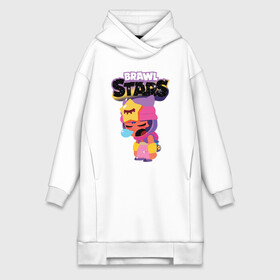 Платье-худи хлопок с принтом Sandy Brawl Stars в городе Новоалтайск,  |  | brawl stars | brawl stars sandy | sandy | space | star | бравл старс | бравл старс sandy | бравл старс сэнди | звездная | звезды | космос | небо | сэнди