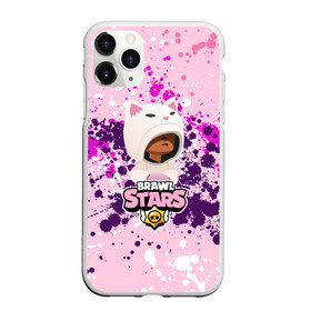 Чехол для iPhone 11 Pro матовый с принтом BRAWL STARS LEON CAT в городе Новоалтайск, Силикон |  | brawl stars leon | cat | leon | stars | бравл старс | бравл старс игра | бравл старс леон кот | леон | леон brawl stars | леон кот | розовый бравл старс | тай дай