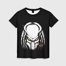 Женская футболка 3D с принтом Predator в городе Новоалтайск, 100% полиэфир ( синтетическое хлопкоподобное полотно) | прямой крой, круглый вырез горловины, длина до линии бедер | alien | arnold | dutch | grounds | horror | hunting | predator | schwarzenegger | арнольд | голландец | датч | инопланетянин | ужасы | хищник | чужой | шварценеггер