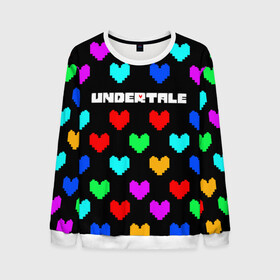 Мужской свитшот 3D с принтом UNDERTALE в городе Новоалтайск, 100% полиэстер с мягким внутренним слоем | круглый вырез горловины, мягкая резинка на манжетах и поясе, свободная посадка по фигуре | undertale | андертейл | игра андертейл | игра. | русский андертейл | тоби фокс