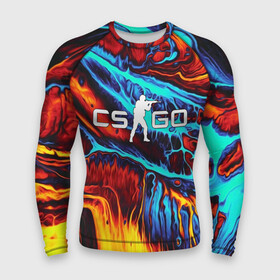 Мужской рашгард 3D с принтом CS GO STRIPES FLAME | КС ГО ПЛАМЯ в городе Новоалтайск,  |  | astralis | awp | counter strike | cs go | cs go global offensive | cs:go | faze clan | hyper beast | team liquid | астралис | кс го | тим ликвид | фейз клан | хайпер бист