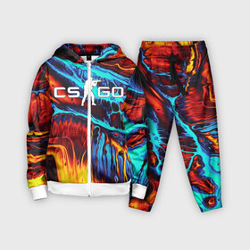 Детский костюм 3D с принтом CS GO STRIPES FLAME | КС ГО ПЛАМЯ в городе Новоалтайск,  |  | astralis | awp | counter strike | cs go | cs go global offensive | cs:go | faze clan | hyper beast | team liquid | астралис | кс го | тим ликвид | фейз клан | хайпер бист