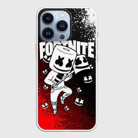 Чехол для iPhone 13 Pro с принтом FORTNITE x MARSHMELLO в городе Новоалтайск,  |  | fortnite | fortnite 2 | fortnite x маршмелло | ikonik | marshmello | ninja | ninja streamer | иконик | ниндзя | пили | фортнайт | фортнайт 2 | фортнайт глава 2