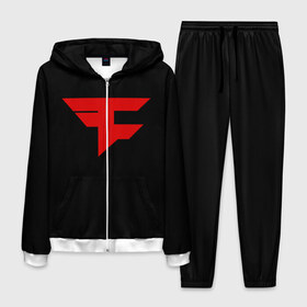 Мужской костюм 3D с принтом FAZE CLAN в городе Новоалтайск, 100% полиэстер | Манжеты и пояс оформлены тканевой резинкой, двухслойный капюшон со шнурком для регулировки, карманы спереди | astralis | awp | counter strike | cs go | cs go global offensive | cs:go | faze clan | hyper beast | team liquid | астралис | кс го | тим ликвид | фейз клан | хайпер бист