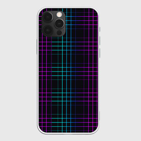 Чехол для iPhone 12 Pro Max с принтом Neon cell в городе Новоалтайск, Силикон |  | геометрия | градиент | квадраты | клетка | клетчатый | линии | неоновый | полосы | популярный | разноцветный | решетка | сетка | текстура | фиолетовый | шотландка | яркий