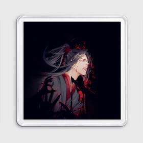 Магнит 55*55 с принтом Wei Wuxian в городе Новоалтайск, Пластик | Размер: 65*65 мм; Размер печати: 55*55 мм | Тематика изображения на принте: mo dao zu shi | ваньинь | вэй ин | вэй усянь | лань ванцзи | лань чжань | магистр дьявольского культа | цзян чэн