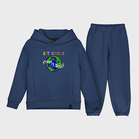 Детский костюм хлопок Oversize с принтом ASTROWORLD | ТРЕВИС СКОТ (Z) в городе Новоалтайск,  |  | 21 savage | astroworld | hip hop | juice wrld | quavo | rap | the weeknd | travis scott | астроворд | астроворлд | джеймс блейк | дрейк | кид кади | реп | рэп | стиви уандер | тревис скот | фрэнк оушен