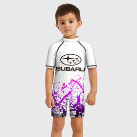 Детский купальный костюм 3D с принтом SUBARU в городе Новоалтайск, Полиэстер 85%, Спандекс 15% | застежка на молнии на спине | abstract | auto | brand | car | geometry | sport | subaru | texture | абстракция | авто | автомобильные | бренд | геометрия | классика | машины | модные | спорт | стиль | субару | текстура