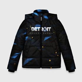 Зимняя куртка для мальчиков 3D с принтом DETROIT BECOME HUMAN в городе Новоалтайск, ткань верха — 100% полиэстер; подклад — 100% полиэстер, утеплитель — 100% полиэстер | длина ниже бедра, удлиненная спинка, воротник стойка и отстегивающийся капюшон. Есть боковые карманы с листочкой на кнопках, утяжки по низу изделия и внутренний карман на молнии. 

Предусмотрены светоотражающий принт на спинке, радужный светоотражающий элемент на пуллере молнии и на резинке для утяжки | Тематика изображения на принте: action | ai | android | connor | detroit become human | game | rk 800 | rk 900 | андроиды | детектив | игра | игры | интерактивное кино | кара | коннор | логотип | маркус | роботы | фирменный стиль | экшн
