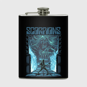 Фляга с принтом Scorpions в городе Новоалтайск, металлический корпус | емкость 0,22 л, размер 125 х 94 мм. Виниловая наклейка запечатывается полностью | Тематика изображения на принте: klaus meine | live in munich | return to forever | rock music | scorpions | you like | клаус майне | маттиас ябс | рудольф шенкер | скорпионз
