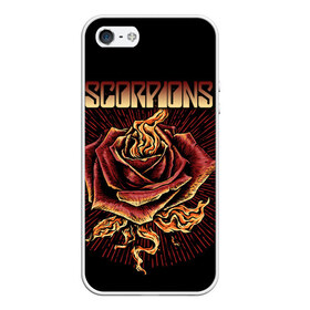 Чехол для iPhone 5/5S матовый с принтом Scorpions в городе Новоалтайск, Силикон | Область печати: задняя сторона чехла, без боковых панелей | klaus meine | live in munich | return to forever | rock music | scorpions | you like | клаус майне | маттиас ябс | рудольф шенкер | скорпионз