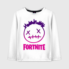 Детский лонгслив хлопок с принтом FORTNITE X TRAVIS SCOTT в городе Новоалтайск, 100% хлопок | круглый вырез горловины, полуприлегающий силуэт, длина до линии бедер | astro | astronomical | astroworld | cactus | fort | fortnite | jack | nite | nomical | scott | travis | world | астро | астрономикал | джек | джэк | кактус | найт | номикал | скотт | трэвис | форт | фортнайт