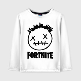 Детский лонгслив хлопок с принтом FORTNITE X TRAVIS SCOTT в городе Новоалтайск, 100% хлопок | круглый вырез горловины, полуприлегающий силуэт, длина до линии бедер | astro | astronomical | astroworld | cactus | fort | fortnite | jack | nite | nomical | scott | travis | world | астро | астрономикал | джек | джэк | кактус | найт | номикал | скотт | трэвис | форт | фортнайт