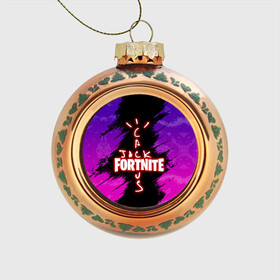 Стеклянный ёлочный шар с принтом FORTNITE X TRAVIS SCOTT в городе Новоалтайск, Стекло | Диаметр: 80 мм | Тематика изображения на принте: astro | astronomical | astroworld | cactus | fort | fortnite | jack | nite | nomical | scott | travis | world | астро | астрономикал | джек | джэк | кактус | найт | номикал | скотт | трэвис | форт | фортнайт