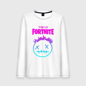 Мужской лонгслив хлопок с принтом TRAVIS SCOTT+FORTNITE в городе Новоалтайск, 100% хлопок |  | america | astroworld | cactus jack | fortnite | fortnite 2 | fortnite х | mask | rap | smile | smiley | travis scott | usa | wish you were here | америка | зарубежный реп | кактус джек | маска | реп | смайлик | сша | трэвис скотт | улыбка 