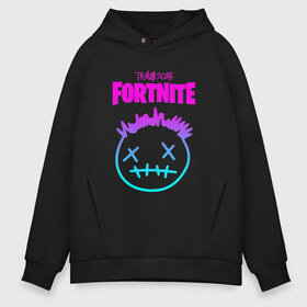 Мужское худи Oversize хлопок с принтом TRAVIS SCOTT+FORTNITE в городе Новоалтайск, френч-терри — 70% хлопок, 30% полиэстер. Мягкий теплый начес внутри —100% хлопок | боковые карманы, эластичные манжеты и нижняя кромка, капюшон на магнитной кнопке | america | astroworld | cactus jack | fortnite | fortnite 2 | fortnite х | mask | rap | smile | smiley | travis scott | usa | wish you were here | америка | зарубежный реп | кактус джек | маска | реп | смайлик | сша | трэвис скотт | улыбка 
