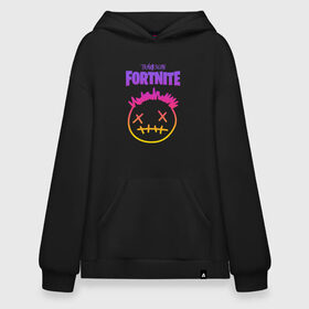Худи SuperOversize хлопок с принтом TRAVIS SCOTT+FORTNITE в городе Новоалтайск, 70% хлопок, 30% полиэстер, мягкий начес внутри | карман-кенгуру, эластичная резинка на манжетах и по нижней кромке, двухслойный капюшон
 | america | astroworld | cactus jack | fortnite | fortnite 2 | fortnite х | mask | rap | smile | smiley | travis scott | usa | wish you were here | америка | зарубежный реп | кактус джек | маска | реп | смайлик | сша | трэвис скотт | улыбка 