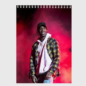 Скетчбук с принтом ASTRONOMICAL TRAVIS SCOTT в городе Новоалтайск, 100% бумага
 | 48 листов, плотность листов — 100 г/м2, плотность картонной обложки — 250 г/м2. Листы скреплены сверху удобной пружинной спиралью | Тематика изображения на принте: astronomical | fortnite | travis scott | астрономикал | концерт | концерт в фортнайт | тревис скотт | трэвис скотт | фортнайт