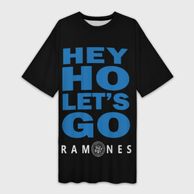 Платье-футболка 3D с принтом Ramones в городе Новоалтайск,  |  | Тематика изображения на принте: blackflag | blondie | clash | cure | ggallin | horror | horrorpunk | linkin park | misfits | punk | punkrock | ramones | rock | slipknot | корольишут | панкрок