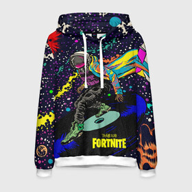 Мужская толстовка 3D с принтом TRAVIS SCOTT+FORTNITE в городе Новоалтайск, 100% полиэстер | двухслойный капюшон со шнурком для регулировки, мягкие манжеты на рукавах и по низу толстовки, спереди карман-кенгуру с мягким внутренним слоем. | america | astro jack | astroworld | cactus jack | fortnite | fortnite 2 | fortnite х | rap | travis scott | usa | wish you were here | америка | астро джек | зарубежный реп | кактус джек | реп | сша | трэвис скотт | фортнайт | фортнайт 2