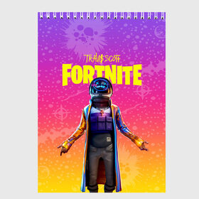 Скетчбук с принтом TRAVIS SCOTT+FORTNITE в городе Новоалтайск, 100% бумага
 | 48 листов, плотность листов — 100 г/м2, плотность картонной обложки — 250 г/м2. Листы скреплены сверху удобной пружинной спиралью | Тематика изображения на принте: america | astro jack | astroworld | cactus jack | fortnite | fortnite 2 | fortnite х | rap | travis scott | usa | wish you were here | америка | астро джек | зарубежный реп | кактус джек | реп | сша | трэвис скотт | фортнайт | фортнайт 2