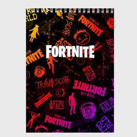 Скетчбук с принтом TRAVIS SCOTT+FORTNITE в городе Новоалтайск, 100% бумага
 | 48 листов, плотность листов — 100 г/м2, плотность картонной обложки — 250 г/м2. Листы скреплены сверху удобной пружинной спиралью | Тематика изображения на принте: america | astro jack | astroworld | cactus jack | fortnite | fortnite 2 | fortnite х | rap | travis scott | usa | wish you were here | америка | астро джек | зарубежный реп | кактус джек | реп | сша | трэвис скотт | фортнайт | фортнайт 2