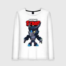 Женский лонгслив хлопок с принтом BRAWL STARS CROW BLACK в городе Новоалтайск, 100% хлопок |  | bibi | brawl stars | crow | leon | leon shark | max | mecha crow | mr.p | phoenix | sally leon | sprout | stars | unicorn | virus 8 bit | werewolf | биби | ворон | леон | оборотень | пингвин