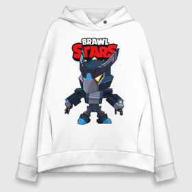 Женское худи Oversize хлопок с принтом BRAWL STARS CROW BLACK в городе Новоалтайск, френч-терри — 70% хлопок, 30% полиэстер. Мягкий теплый начес внутри —100% хлопок | боковые карманы, эластичные манжеты и нижняя кромка, капюшон на магнитной кнопке | bibi | brawl stars | crow | leon | leon shark | max | mecha crow | mr.p | phoenix | sally leon | sprout | stars | unicorn | virus 8 bit | werewolf | биби | ворон | леон | оборотень | пингвин