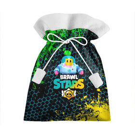 Подарочный 3D мешок с принтом Sprout Brawl Stars в городе Новоалтайск, 100% полиэстер | Размер: 29*39 см | brawl | brawl stars | sprout | бравл | бравл старс | росток | спраут | спраут brawl stars | спроут