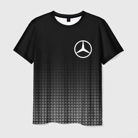 Мужская футболка 3D с принтом MERCEDES-BENZ AMG в городе Новоалтайск, 100% полиэфир | прямой крой, круглый вырез горловины, длина до линии бедер | amg | auto | brabus | mercedes | sport | авто | автомобиль | автомобильные | амг | брабус | бренд | марка | машины | мерседес | спорт