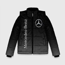 Зимняя куртка для мальчиков 3D с принтом MERCEDES-BENZ в городе Новоалтайск, ткань верха — 100% полиэстер; подклад — 100% полиэстер, утеплитель — 100% полиэстер | длина ниже бедра, удлиненная спинка, воротник стойка и отстегивающийся капюшон. Есть боковые карманы с листочкой на кнопках, утяжки по низу изделия и внутренний карман на молнии. 

Предусмотрены светоотражающий принт на спинке, радужный светоотражающий элемент на пуллере молнии и на резинке для утяжки | Тематика изображения на принте: amg | auto | brabus | mercedes | sport | авто | автомобиль | автомобильные | амг | брабус | бренд | марка | машины | мерседес | спорт