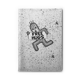 Обложка для автодокументов с принтом FREE HUGS в городе Новоалтайск, натуральная кожа |  размер 19,9*13 см; внутри 4 больших “конверта” для документов и один маленький отдел — туда идеально встанут права | 7 remake | aerith | fantasy | ff7 | final | ps4 | red | shinra | square enix | vii remake | vii ремейк | айрис | последняя | ред | фантазия | фф7 | шинра