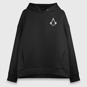 Женское худи Oversize хлопок с принтом ASSASSIN`S CREED VALHALLA в городе Новоалтайск, френч-терри — 70% хлопок, 30% полиэстер. Мягкий теплый начес внутри —100% хлопок | боковые карманы, эластичные манжеты и нижняя кромка, капюшон на магнитной кнопке | slayer | valhalla | vikings | асасин | ассасин крид | ассассин | вальхалла | викинги | тамплиеры