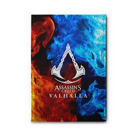 Обложка для автодокументов с принтом ASSASSIN`S CREED VALHALLA в городе Новоалтайск, натуральная кожа |  размер 19,9*13 см; внутри 4 больших “конверта” для документов и один маленький отдел — туда идеально встанут права | Тематика изображения на принте: slayer | valhalla | vikings | асасин | ассасин крид | ассассин | вальхалла | викинги | тамплиеры