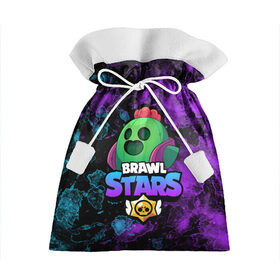Подарочный 3D мешок с принтом Brawl Stars SPIKE в городе Новоалтайск, 100% полиэстер | Размер: 29*39 см | Тематика изображения на принте: 8 bit | 8 бит | brawl | brawl stars | crow | leon | stars | бравл | бравл старс | браво старс | игра | компьютерная | кров | леон | онлайн | старс