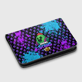 Картхолдер с принтом с принтом Brawl Stars SPIKE в городе Новоалтайск, натуральная матовая кожа | размер 7,3 х 10 см; кардхолдер имеет 4 кармана для карт; | 8 bit | 8 бит | bibi | brawl | brawl stars | crow | leon | spike | sprout | stars | бравл | бравл старс | браво старс | игра | компьютерная | кров | леон | онлайн | старс