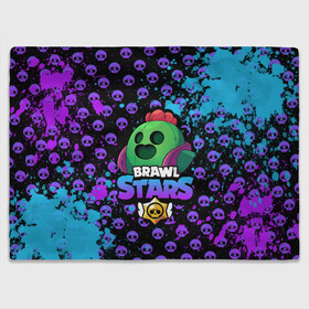 Плед 3D с принтом Brawl Stars SPIKE в городе Новоалтайск, 100% полиэстер | закругленные углы, все края обработаны. Ткань не мнется и не растягивается | 8 bit | 8 бит | bibi | brawl | brawl stars | crow | leon | spike | sprout | stars | бравл | бравл старс | браво старс | игра | компьютерная | кров | леон | онлайн | старс