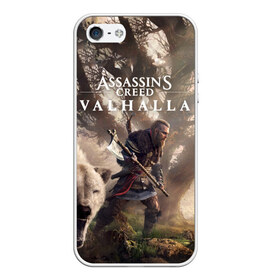 Чехол для iPhone 5/5S матовый с принтом Assassin’s Creed Valhalla в городе Новоалтайск, Силикон | Область печати: задняя сторона чехла, без боковых панелей | action | creed | eivor | rpg | ubisoft | valhalla | viking | vikings | англия | ассасин | ассасина | вальгалла | викинг | викинги | кредо | эйвор