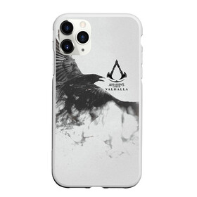 Чехол для iPhone 11 Pro матовый с принтом ASSASSIN`S CREED VALHALLA в городе Новоалтайск, Силикон |  | crow | slayer | valhalla | vikings | асасин | ассасин крид | ассассин | вальхалла | викинги | ворон | тамплиеры