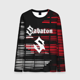 Мужской лонгслив 3D с принтом  SABATON в городе Новоалтайск, 100% полиэстер | длинные рукава, круглый вырез горловины, полуприлегающий силуэт | sabaton | даниель муллбак | йоаким броден | крис рёланд | оскар монтелиус | пэр сундстрём | рикард сунден | сабатон | тоббе энглунд | томми юханссон | ханнес ван дал