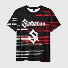 Мужская футболка 3D с принтом  SABATON в городе Новоалтайск, 100% полиэфир | прямой крой, круглый вырез горловины, длина до линии бедер | sabaton | даниель муллбак | йоаким броден | крис рёланд | оскар монтелиус | пэр сундстрём | рикард сунден | сабатон | тоббе энглунд | томми юханссон | ханнес ван дал
