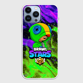 Чехол для iPhone 13 Pro Max с принтом BRAWL STARS LEON | ЛЕОН в городе Новоалтайск,  |  | Тематика изображения на принте: bibi | brawl stars | coach mike | crow | leon | leon shark | max | mecha crow | mr.p | phoenix | sally leon | sprout | stars | unicorn | virus 8 bit | werewolf | биби | ворон | леон | оборотень | пингвин