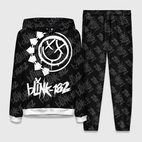 Женский костюм 3D (с толстовкой) с принтом Blink 182 (4) в городе Новоалтайск,  |  | blink | music | rock | блинк | музыка | рок