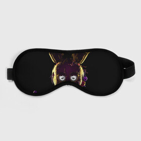 Маска для сна 3D с принтом FNAF [2] в городе Новоалтайск, внешний слой — 100% полиэфир, внутренний слой — 100% хлопок, между ними — поролон |  | bonnie | chika | five nights at freddys | foxy | freddy | game | horror | бони | пять ночей с фредди | фнаф | фокси | фредди | чика