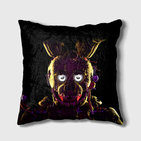 Подушка 3D с принтом FNAF [2] в городе Новоалтайск, наволочка – 100% полиэстер, наполнитель – холлофайбер (легкий наполнитель, не вызывает аллергию). | состоит из подушки и наволочки. Наволочка на молнии, легко снимается для стирки | bonnie | chika | five nights at freddys | foxy | freddy | game | horror | бони | пять ночей с фредди | фнаф | фокси | фредди | чика