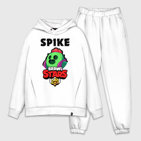 Мужской костюм хлопок OVERSIZE с принтом BRAWL STARS SPIKE в городе Новоалтайск,  |  | bibi | brawl stars | coach mike | crow | leon | leon shark | max | mecha crow | mr.p | phoenix | sally leon | spike | sprout | unicorn | virus 8 bit | werewolf | ворон | оборотень | пингвин