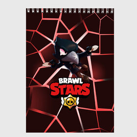 Скетчбук с принтом Brawl Stars CROW в городе Новоалтайск, 100% бумага
 | 48 листов, плотность листов — 100 г/м2, плотность картонной обложки — 250 г/м2. Листы скреплены сверху удобной пружинной спиралью | 8 bit | 8 бит | bibi | brawl | brawl stars | crow | leon | spike | sprout | stars | бравл | бравл старс | браво старс | игра | компьютерная | кров | леон | онлайн | старс