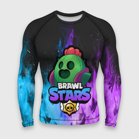 Мужской рашгард 3D с принтом Brawl Stars SPIKE в городе Новоалтайск,  |  | 8 bit | 8 бит | bibi | brawl | brawl stars | crow | leon | spike | sprout | stars | бравл | бравл старс | браво старс | игра | компьютерная | кров | леон | онлайн | старс